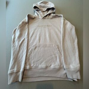 Abercrombie & Fitch Tan Hoodie Size 13/14 Front Pocket​